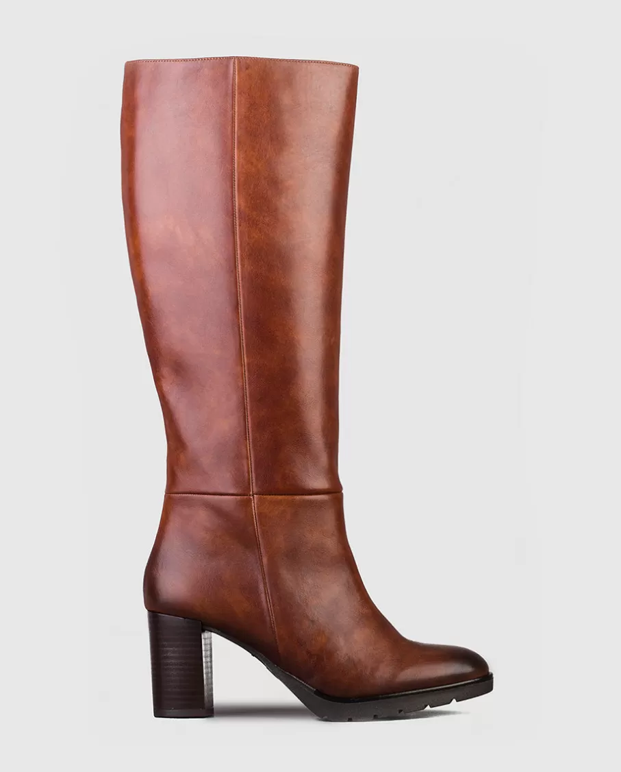 Dansi High Boots With Special Wide Cadiz Heel Sale