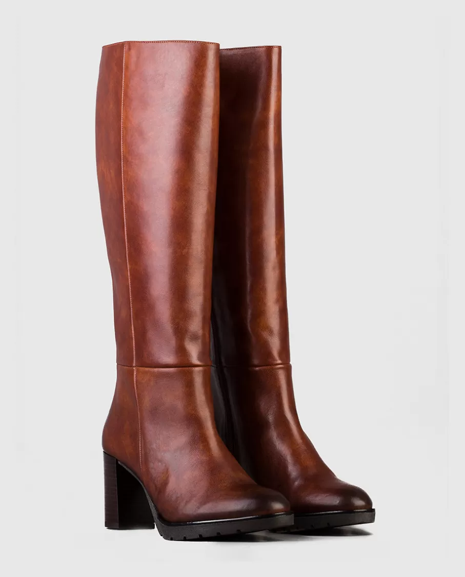 Dansi High Boots With Special Wide Cadiz Heel Sale