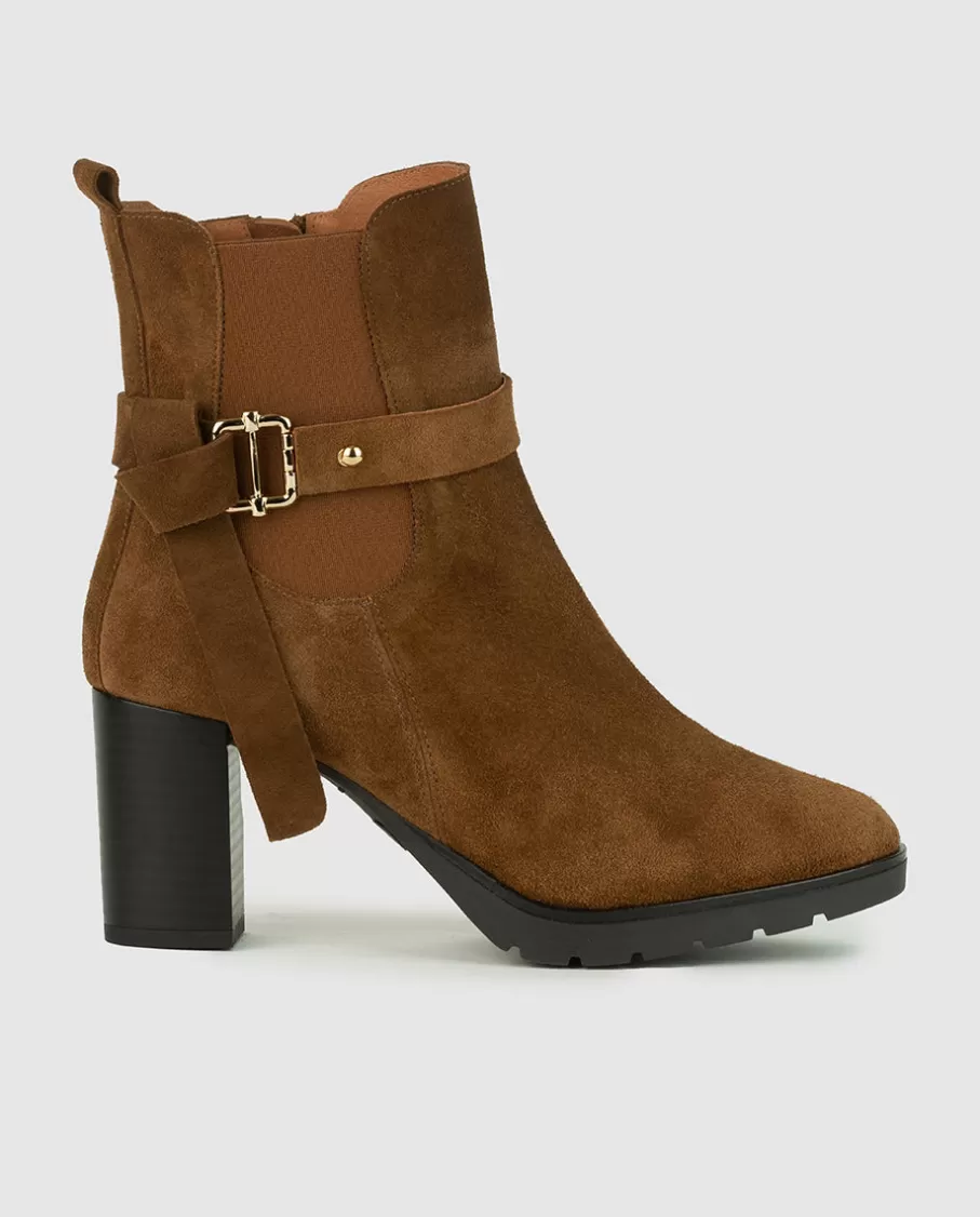 Dansi Ibbie Heeled Ankle Boot Sale