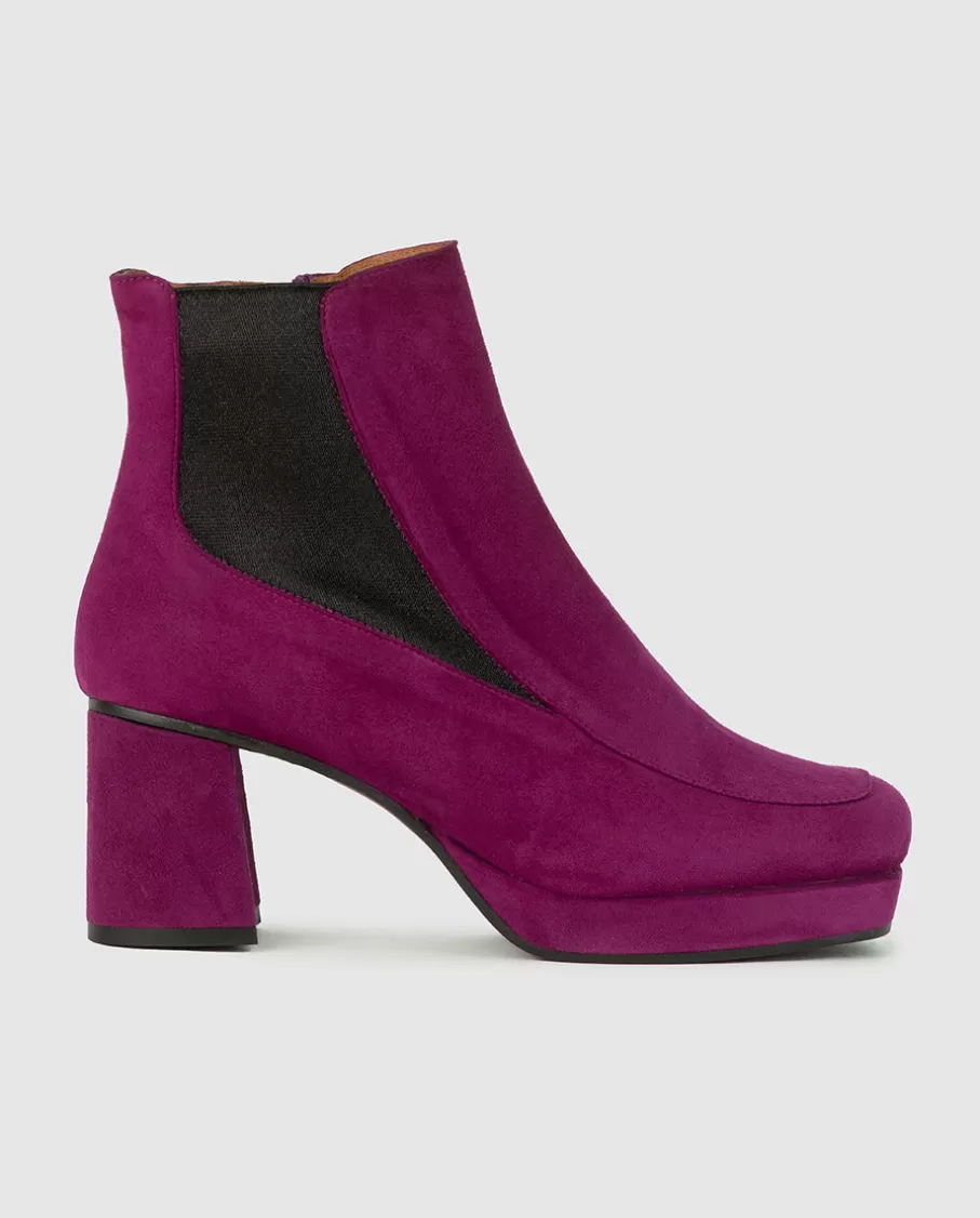 Dansi Mae Heeled Ankle Boot Clearance