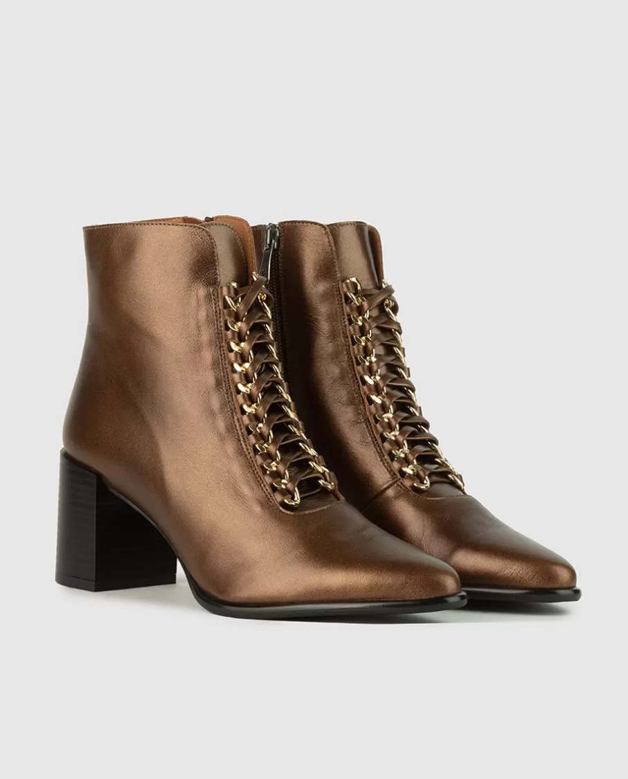 Dansi Narel Heeled Ankle Boot Discount